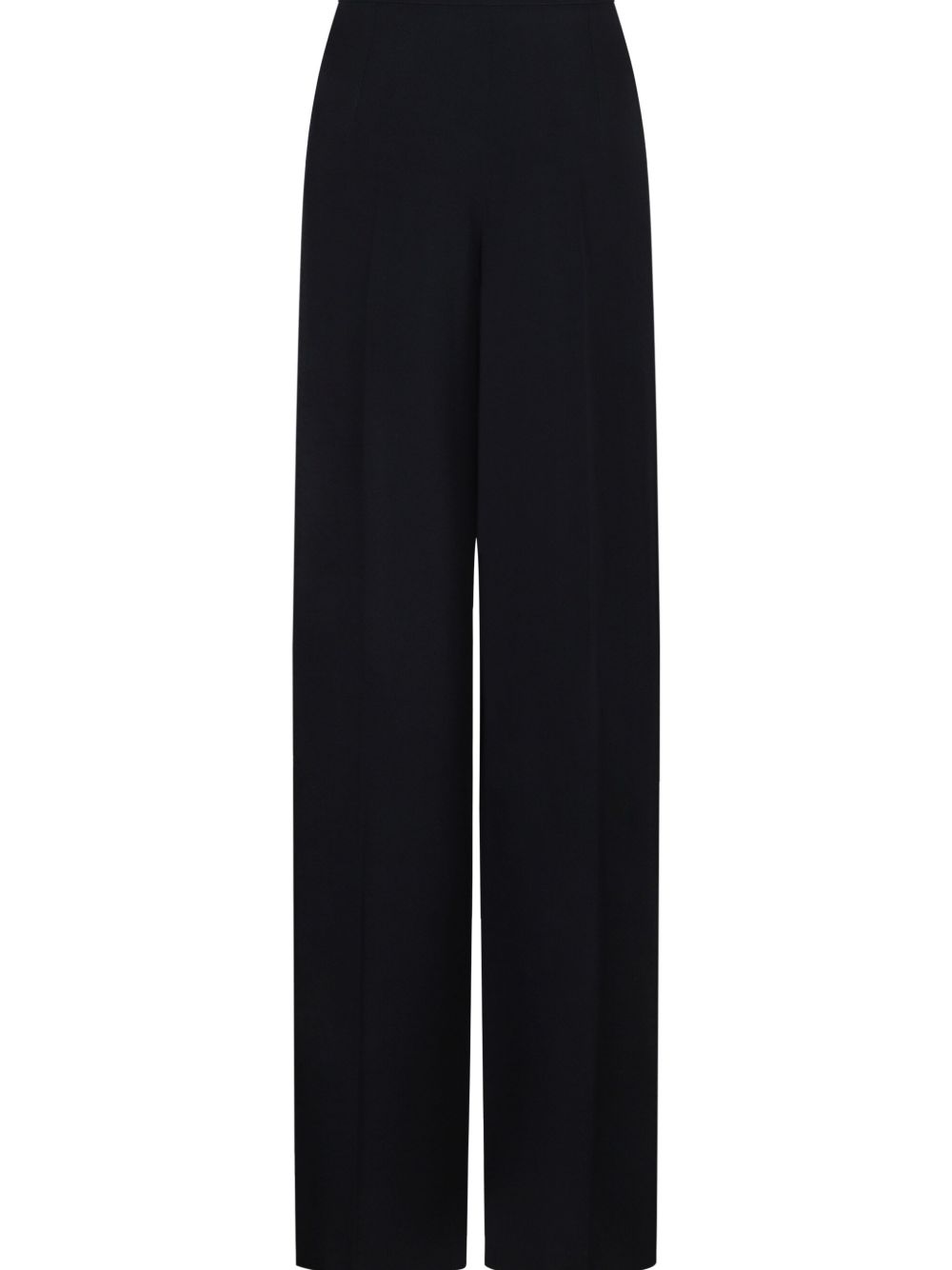 Emporio Armani Capsule Trousers Blu Scuro Viscose