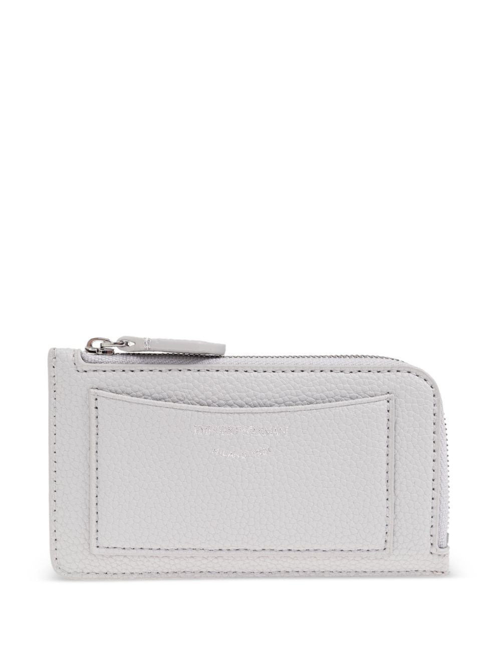 Emporio Armani Wallets Grigio Chiaro Outer: Polyurethane