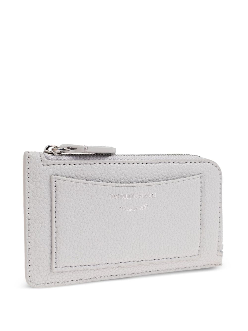 Emporio Armani Wallets Grigio Chiaro Outer: Polyurethane