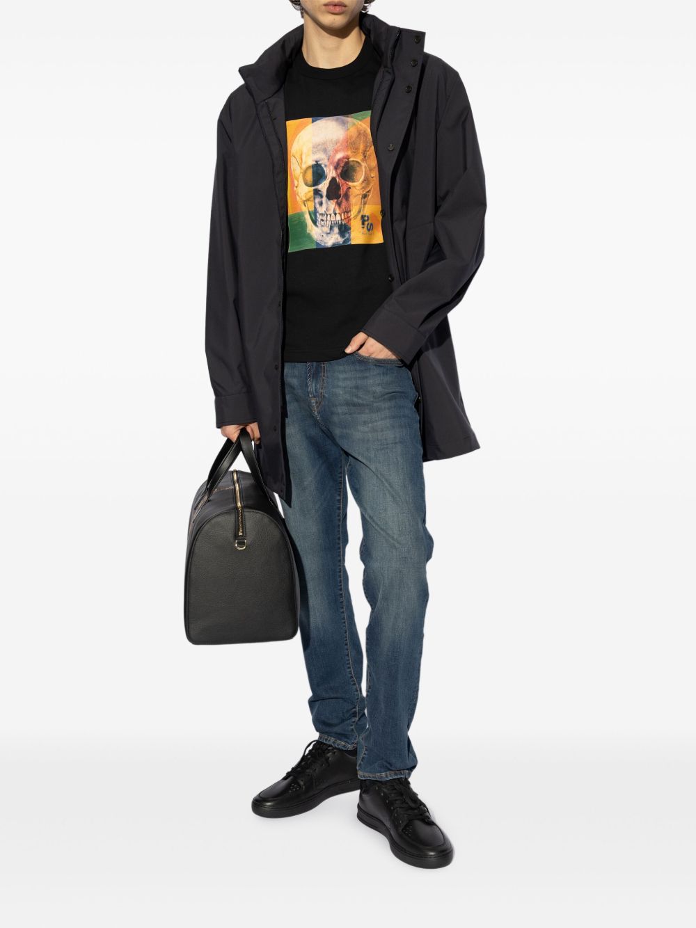Ps By Paul Smith T-Shirts And Polos Black Cotton