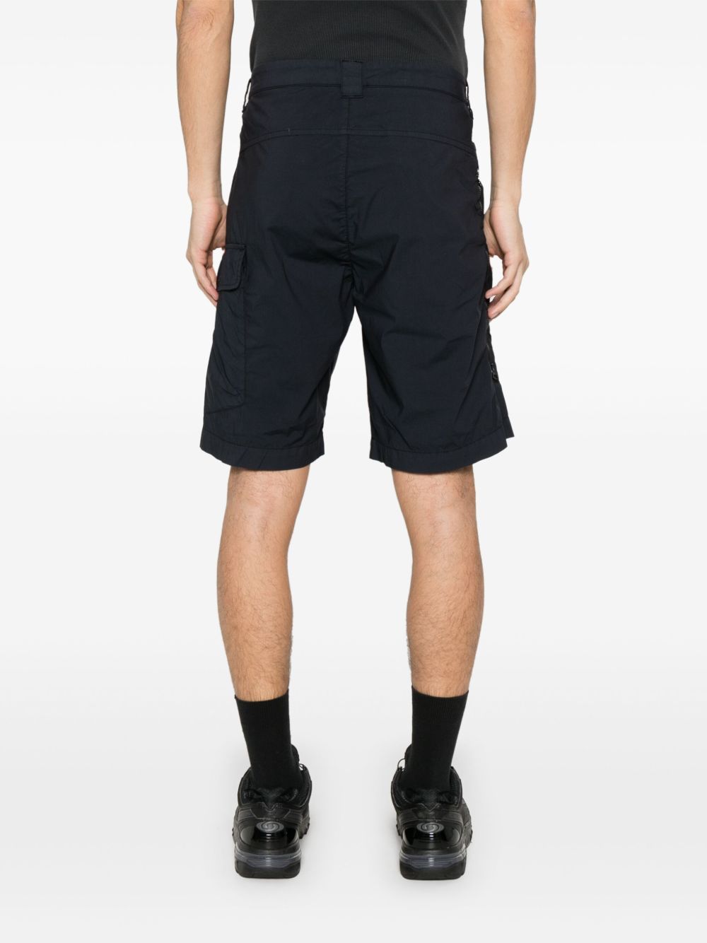 C.p. Company Shorts Blue Cotton