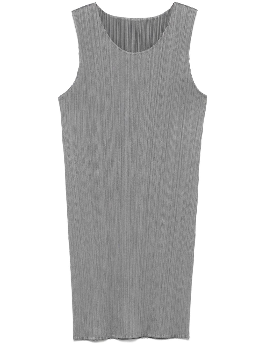 Pleats Please Dresses Grey Polyester