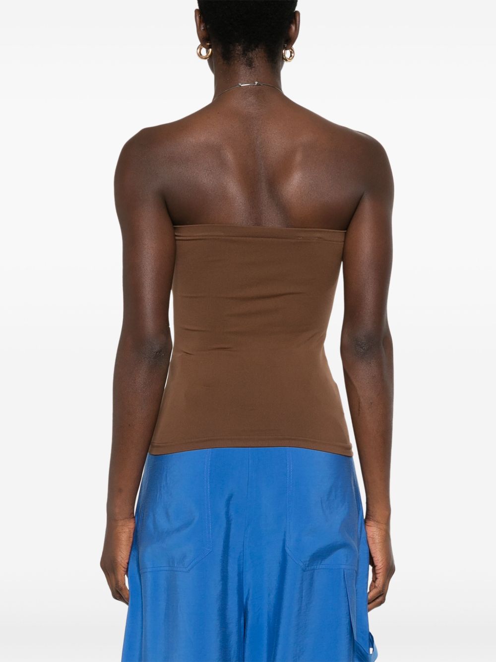 Wolford Top Brown Polyamide Elastane