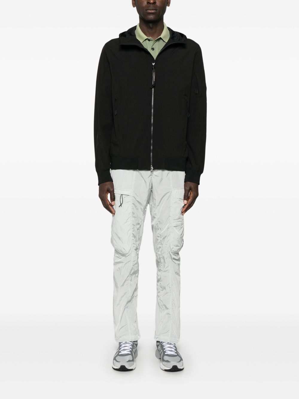 C.p.company Coats Black Outer: Polyester
