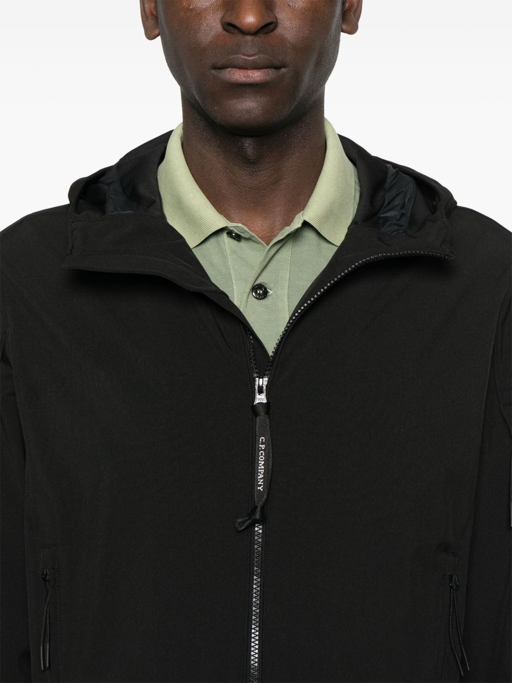 C.p.company Coats Black Outer: Polyester