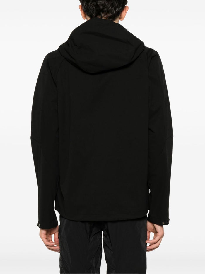C.p.company Coats Black Polyester