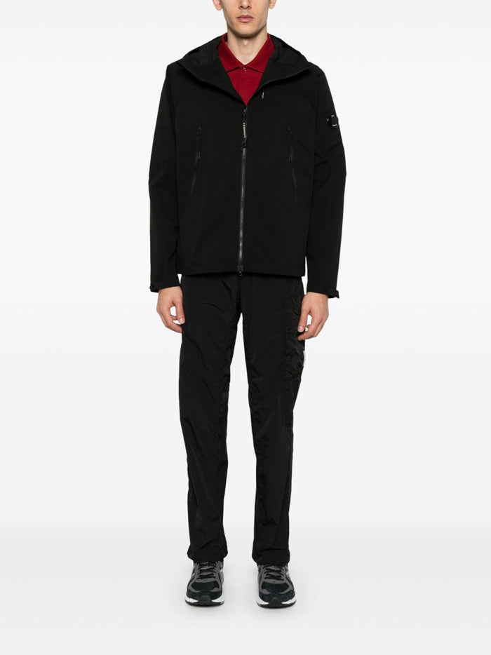 C.p.company Coats Black Polyester