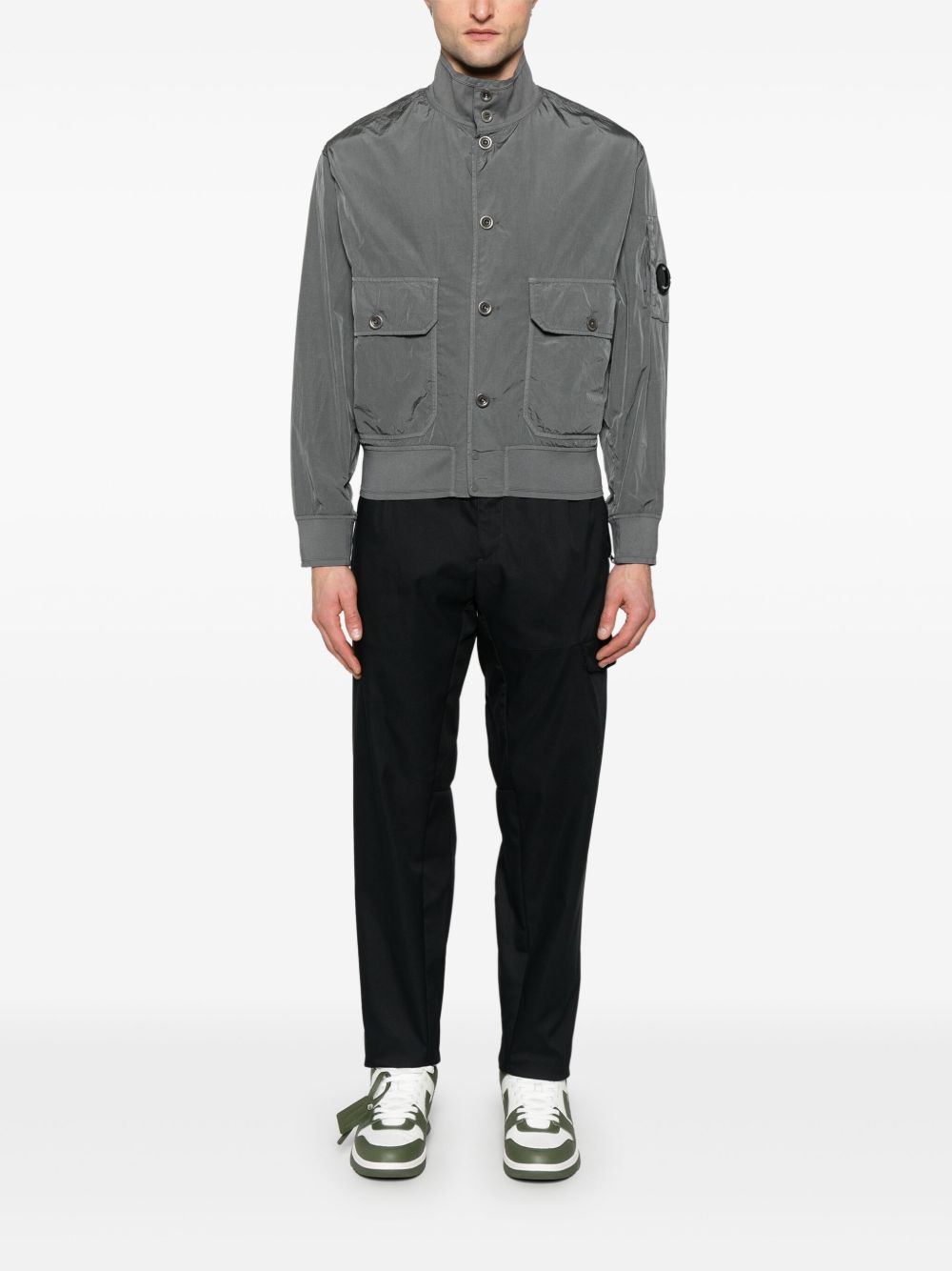 C.p.company Coats Grey Polyamide