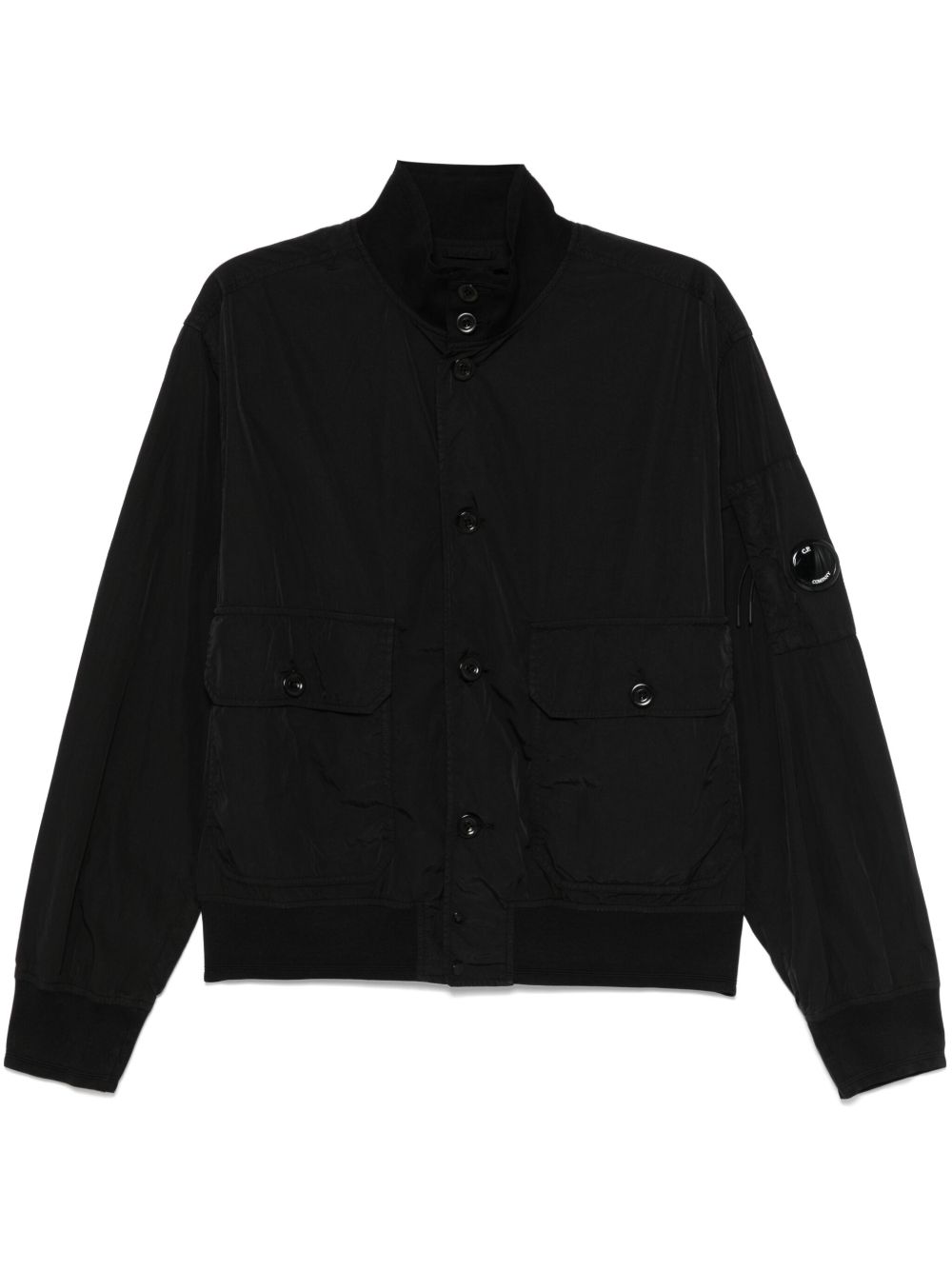 C.p.company Coats Black Polyamide