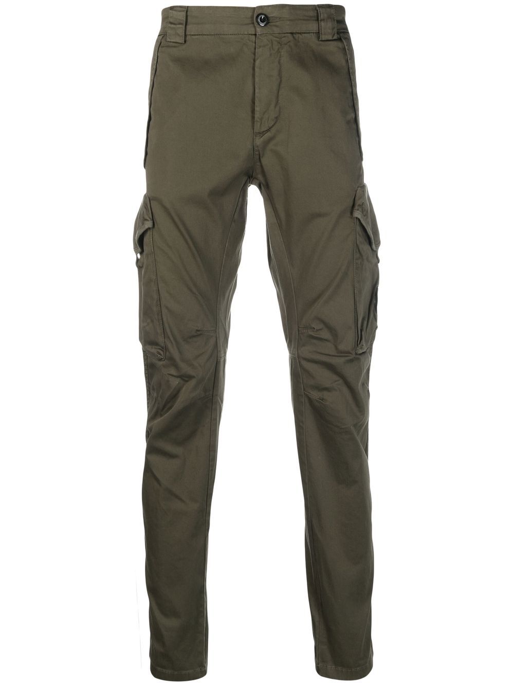 C.p.company Trousers Green Cotton