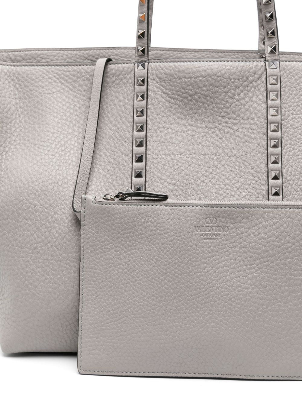 Valentino Garavani Bags Light Grey Outer: Calf Leather