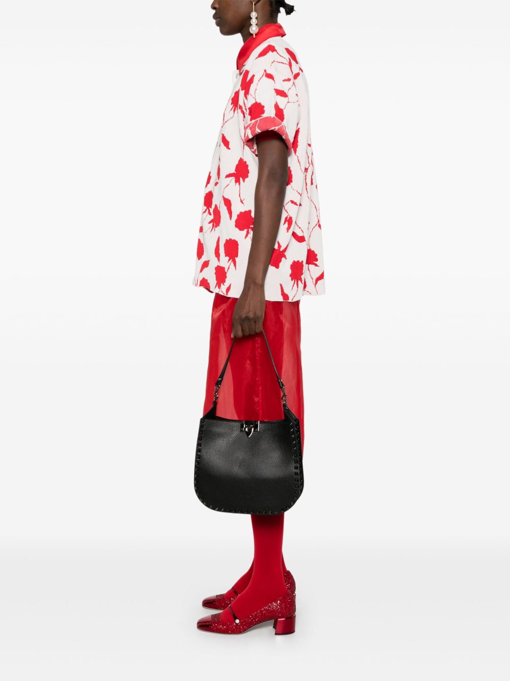 Valentino Garavani Bags Black Outer: Calf Leather