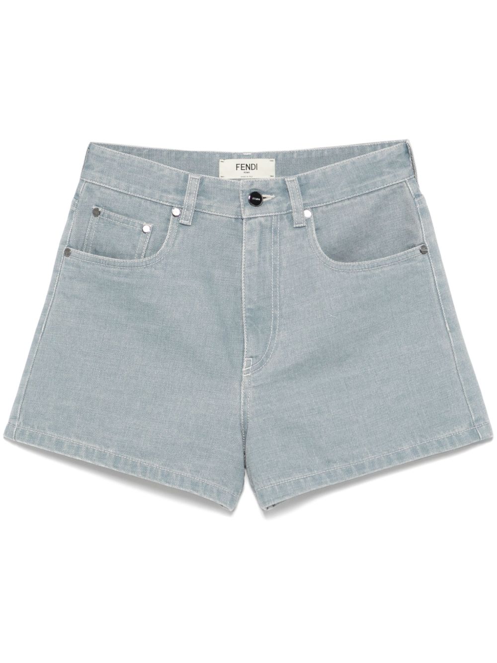 Fendi Shorts Grey Cotton