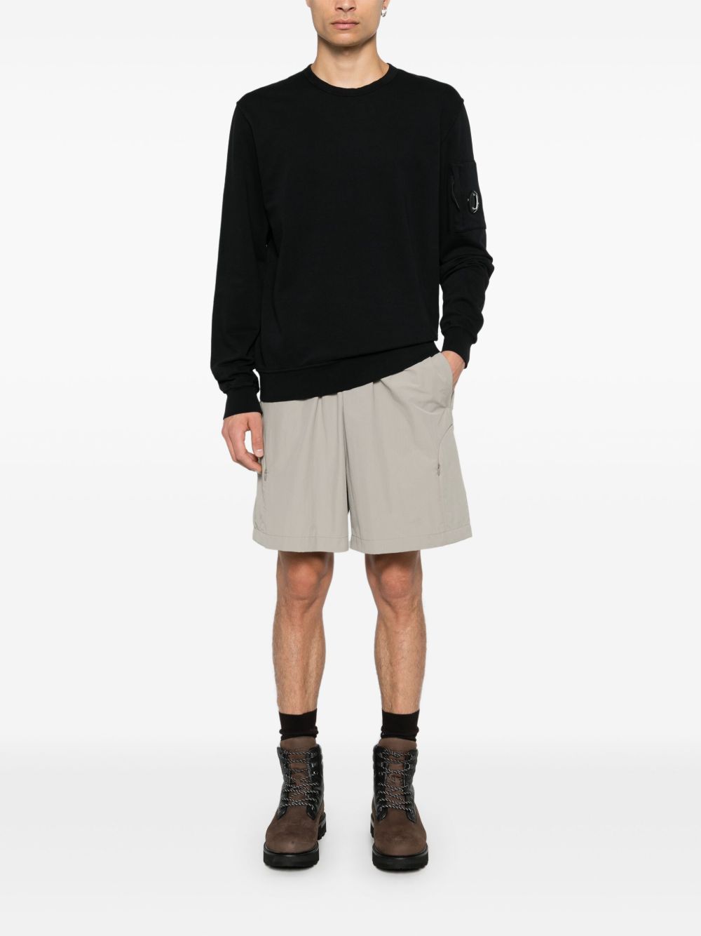 C.p.company Sweaters Black Cotton
