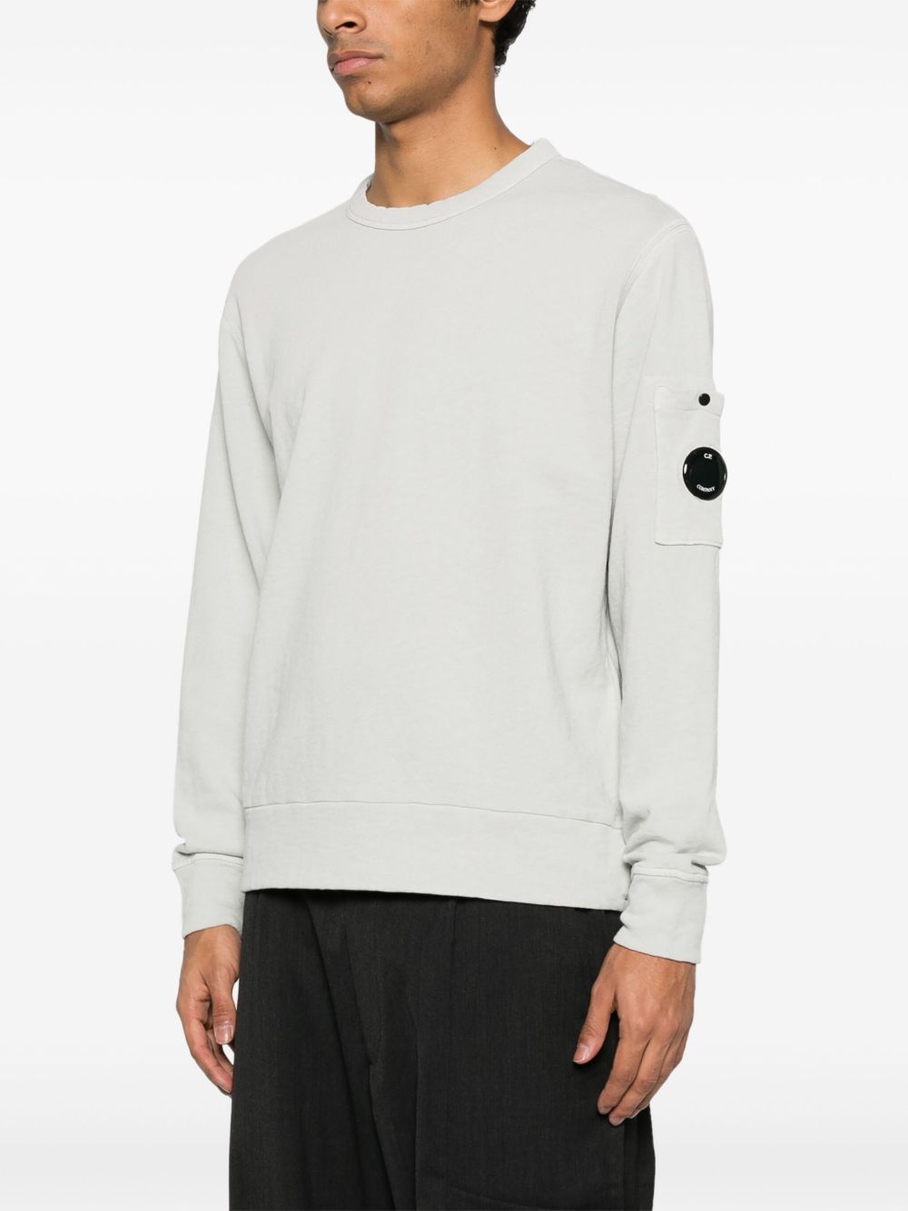 C.p. Company Sweaters Clear Blue Cotton