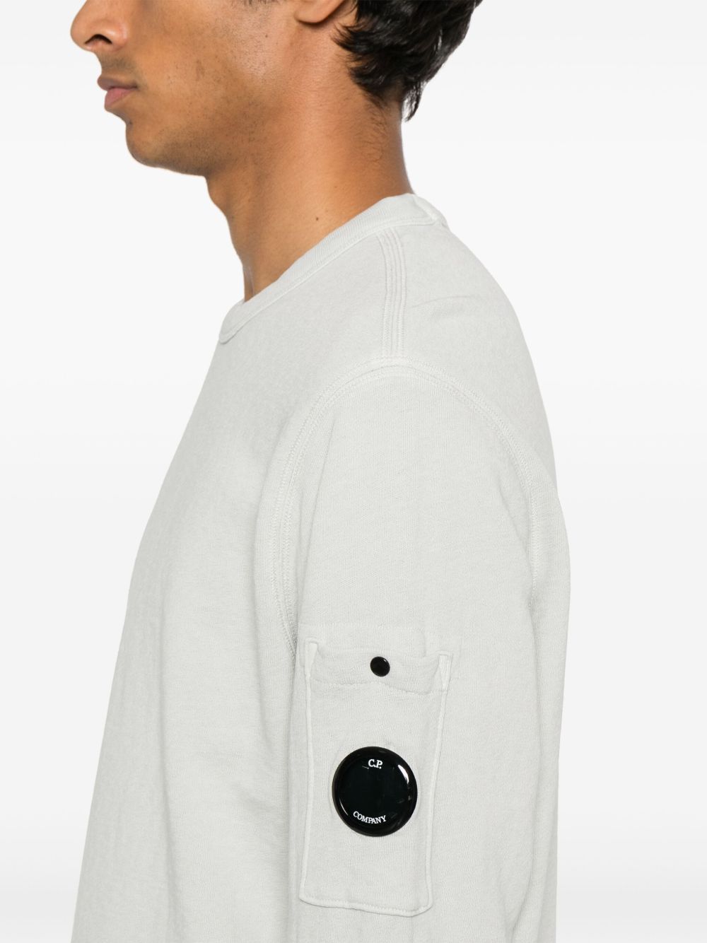 C.p. Company Sweaters Clear Blue Cotton