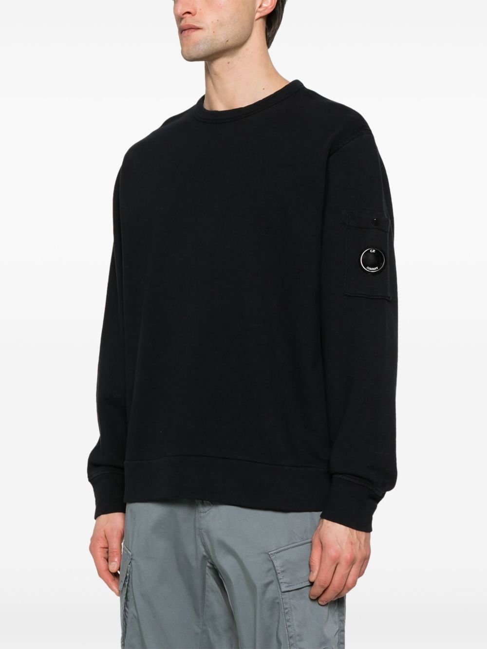 C.p. Company Sweaters Blue Cotton