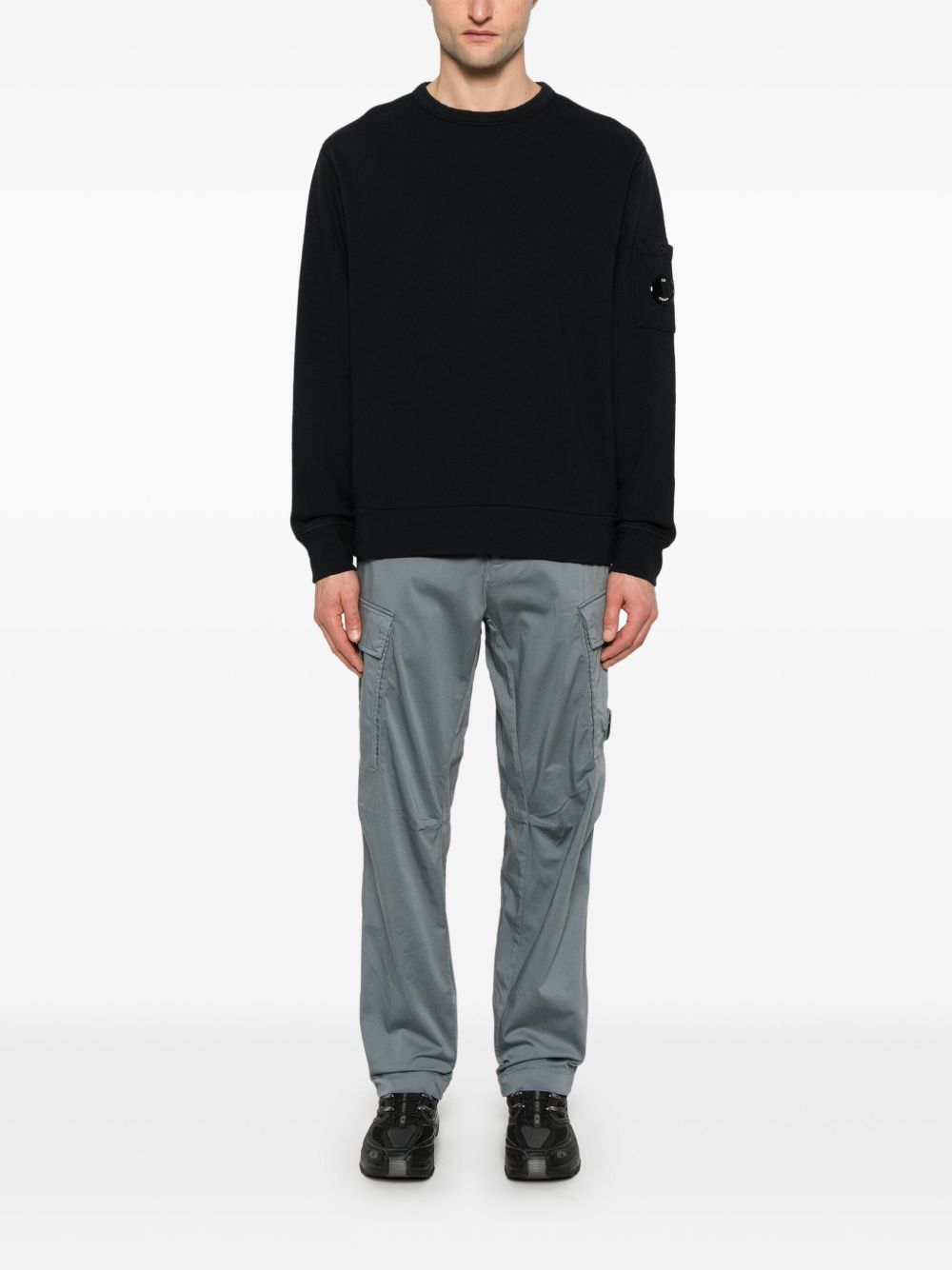 C.p. Company Sweaters Blue Cotton