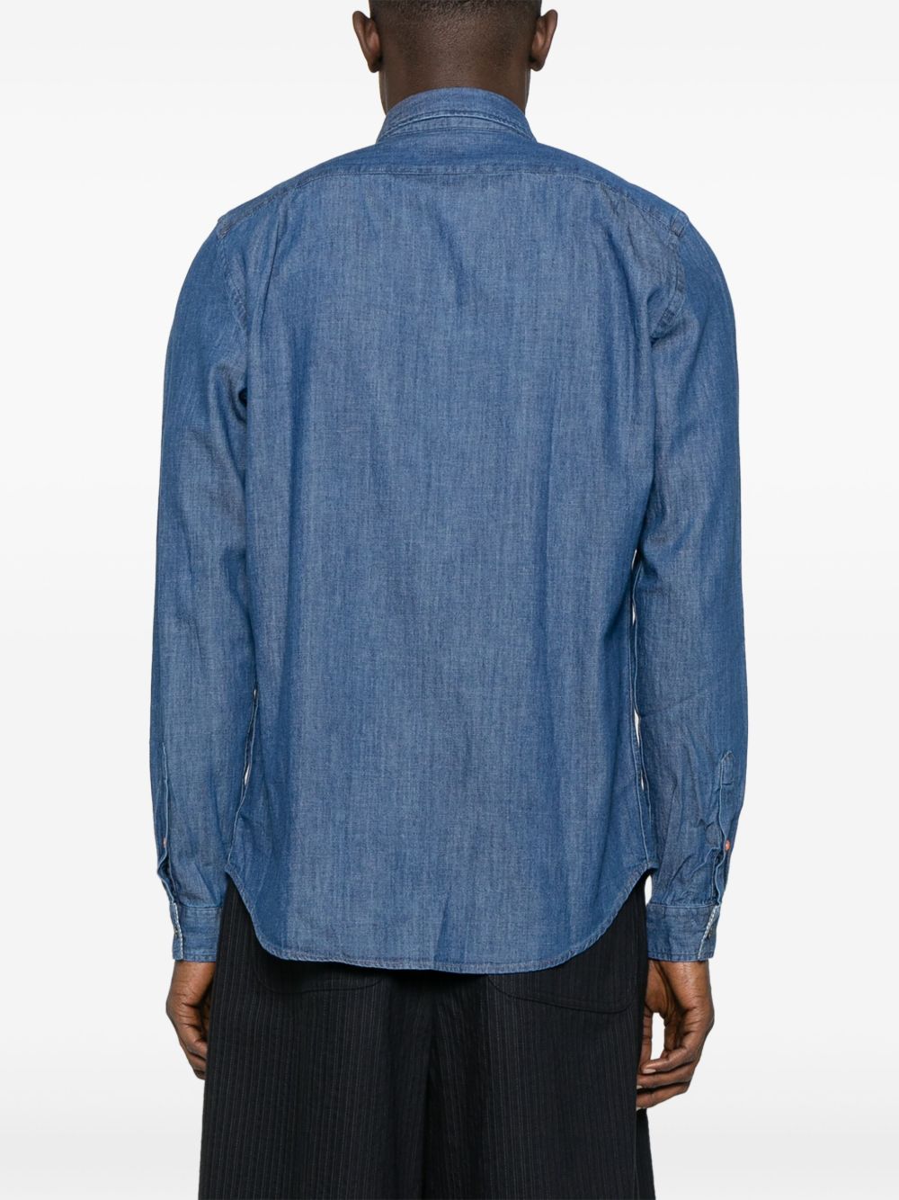 Ps By Paul Smith Shirts Blue Organic Cotton