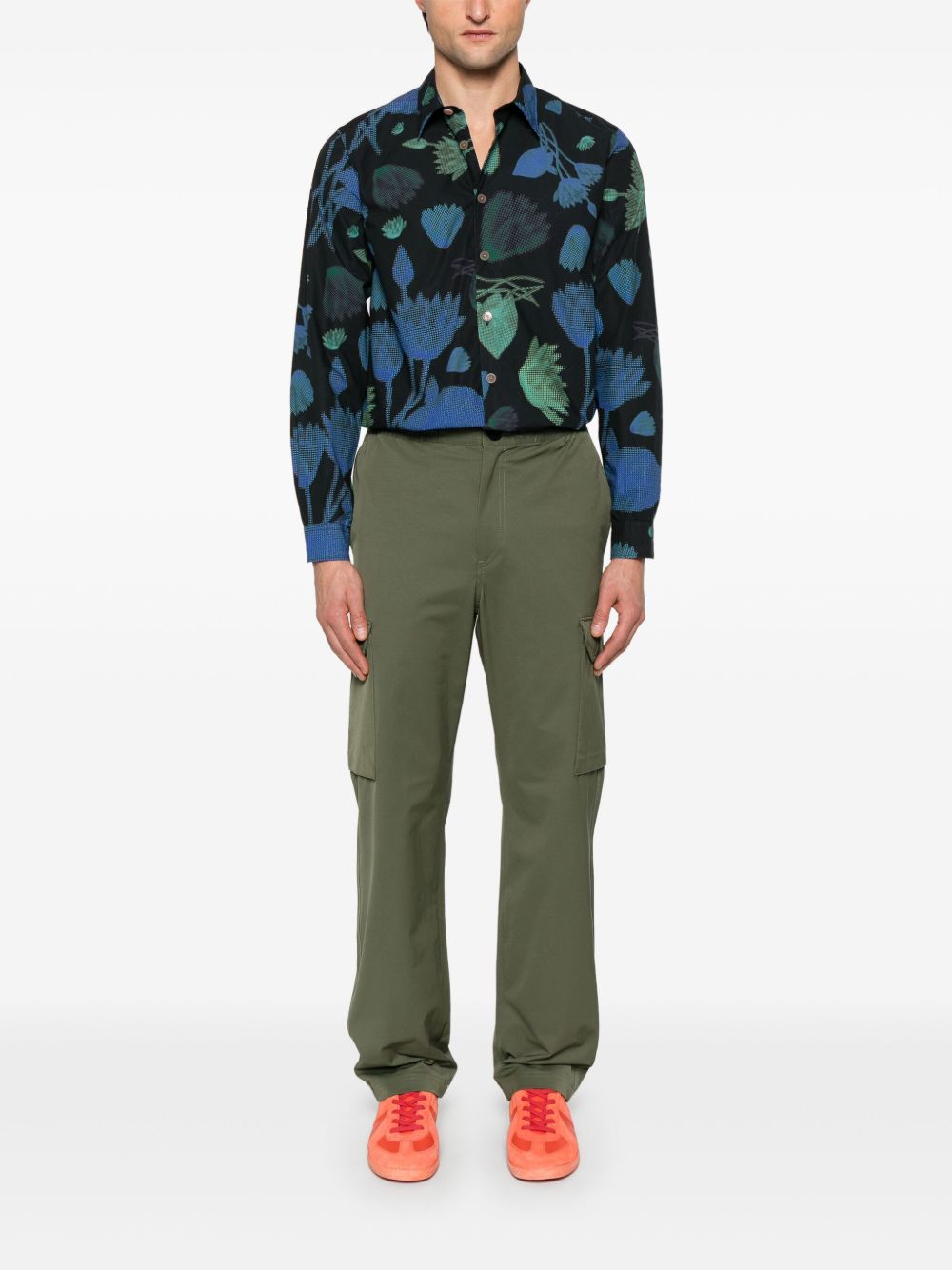 Ps By Paul Smith Shirts Blue Cotton
