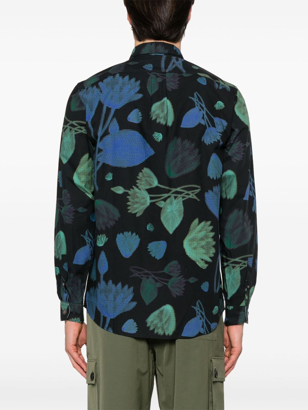 Ps By Paul Smith Shirts Blue Cotton