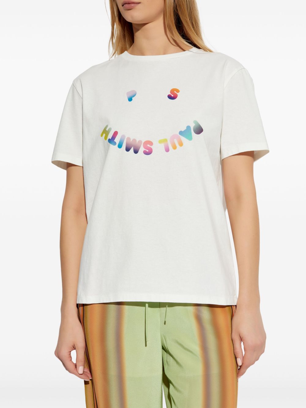 Ps By Paul Smith T-Shirts And Polos White Organic Cotton