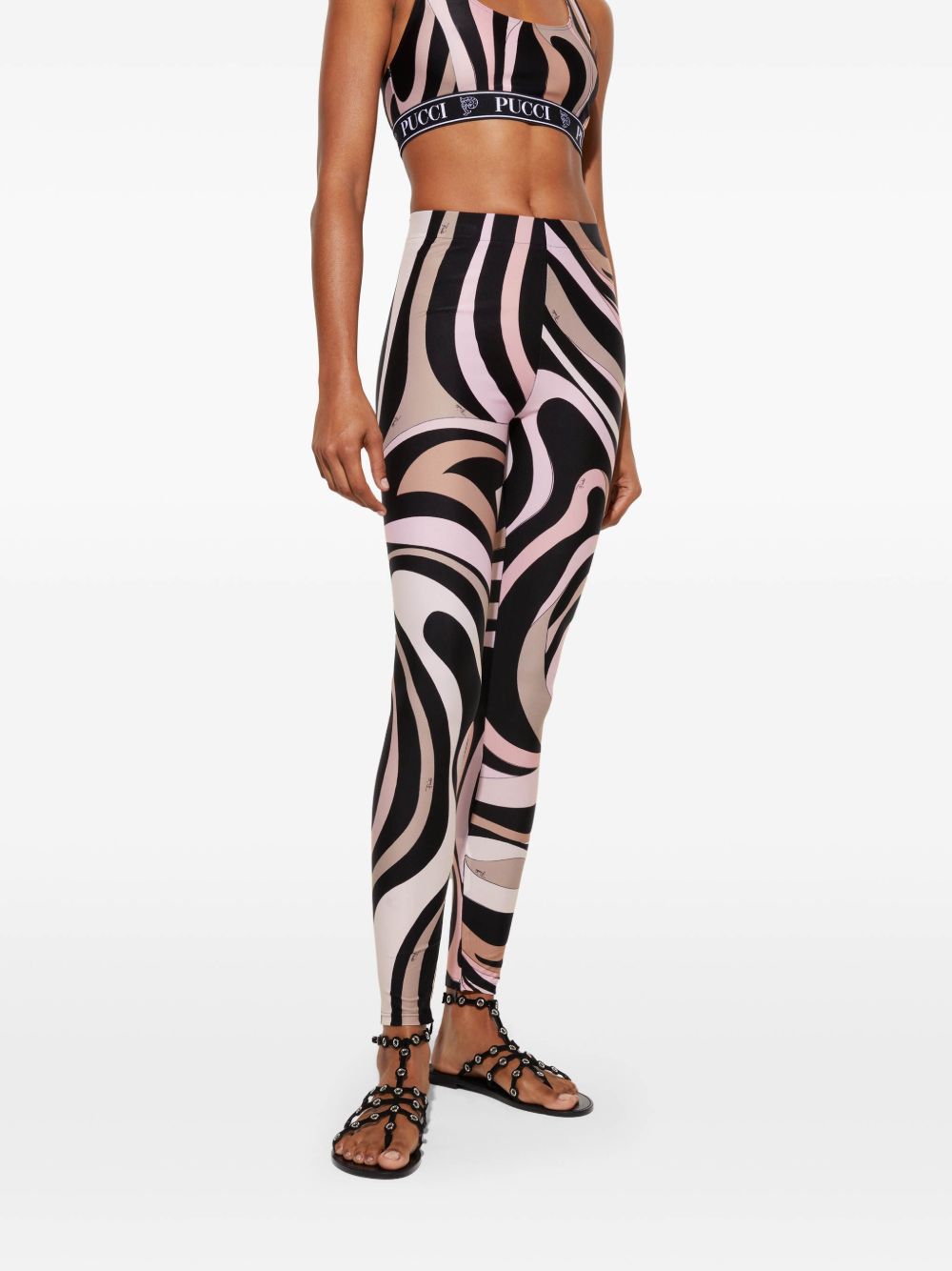 Pucci Trousers Black Polyamide