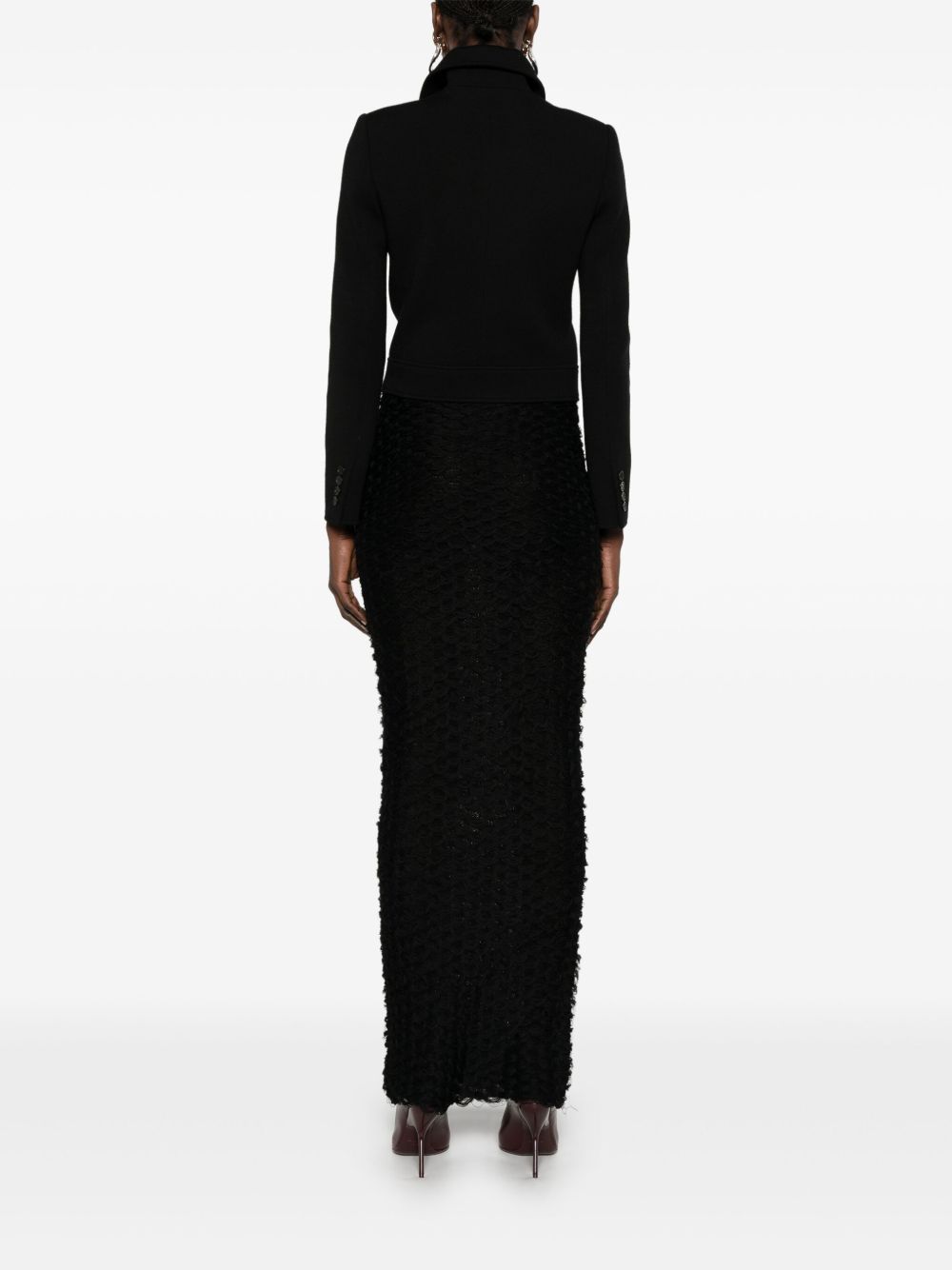 Saint Laurent Jackets Black Outer: Wool