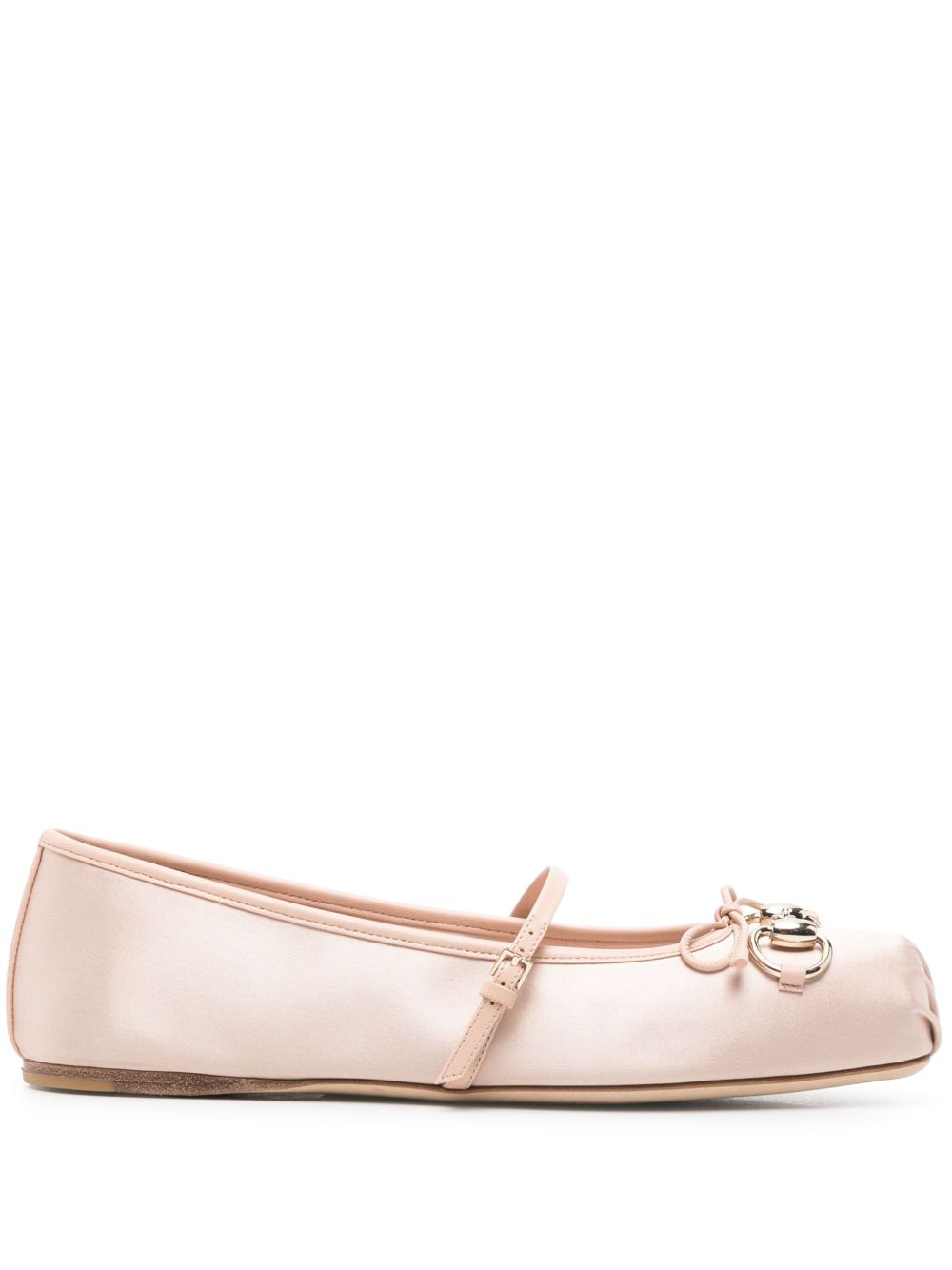 Gucci Flat Shoes Powder Outer: Satin Sole: Rubber