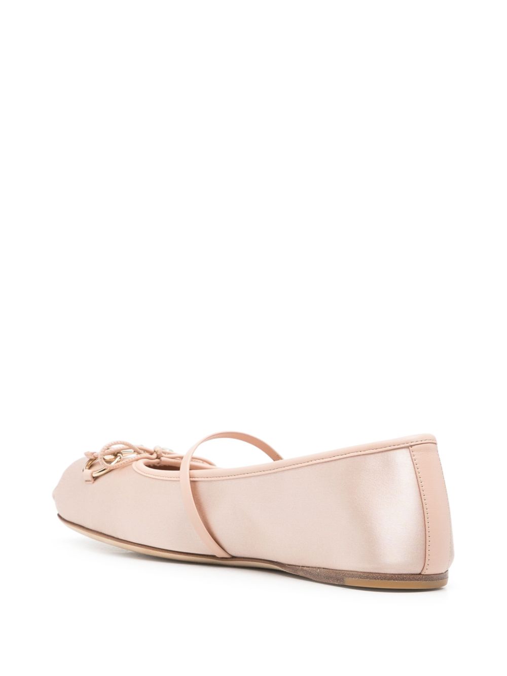 Gucci Flat Shoes Powder Outer: Satin Sole: Rubber