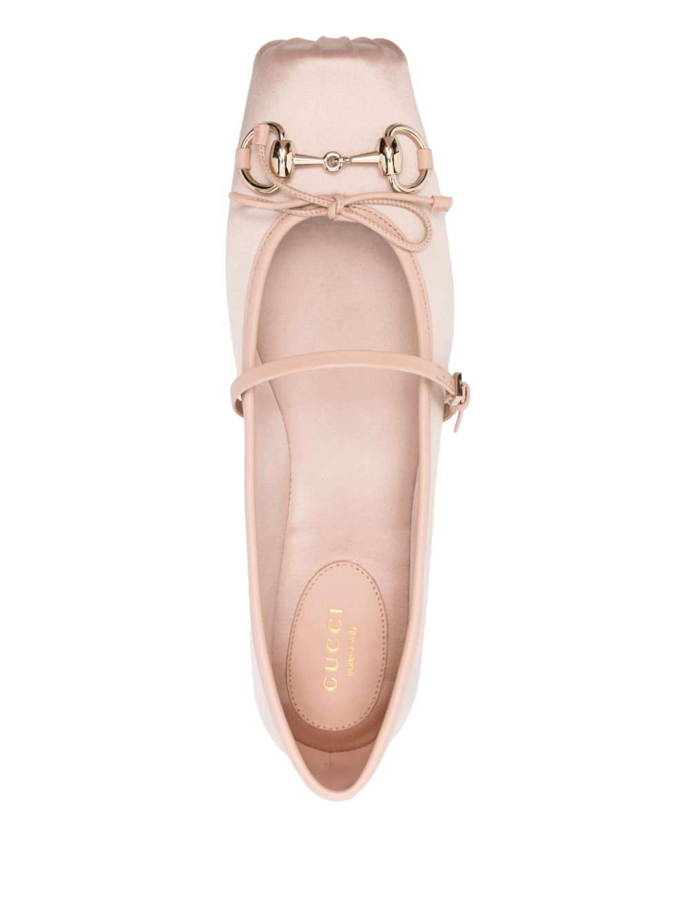 Gucci Flat Shoes Powder Outer: Satin Sole: Rubber