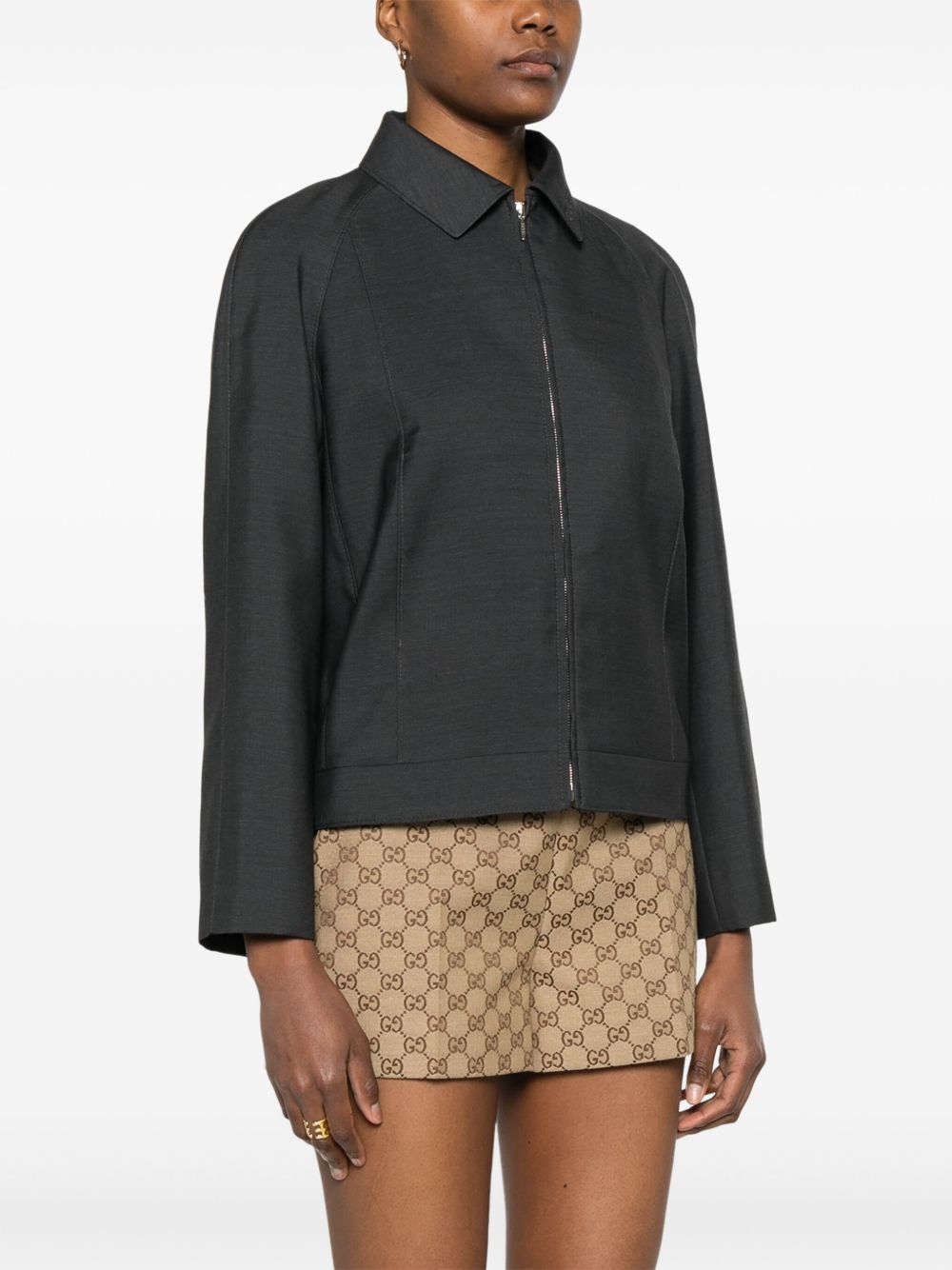 Gucci Jackets Grey Wool