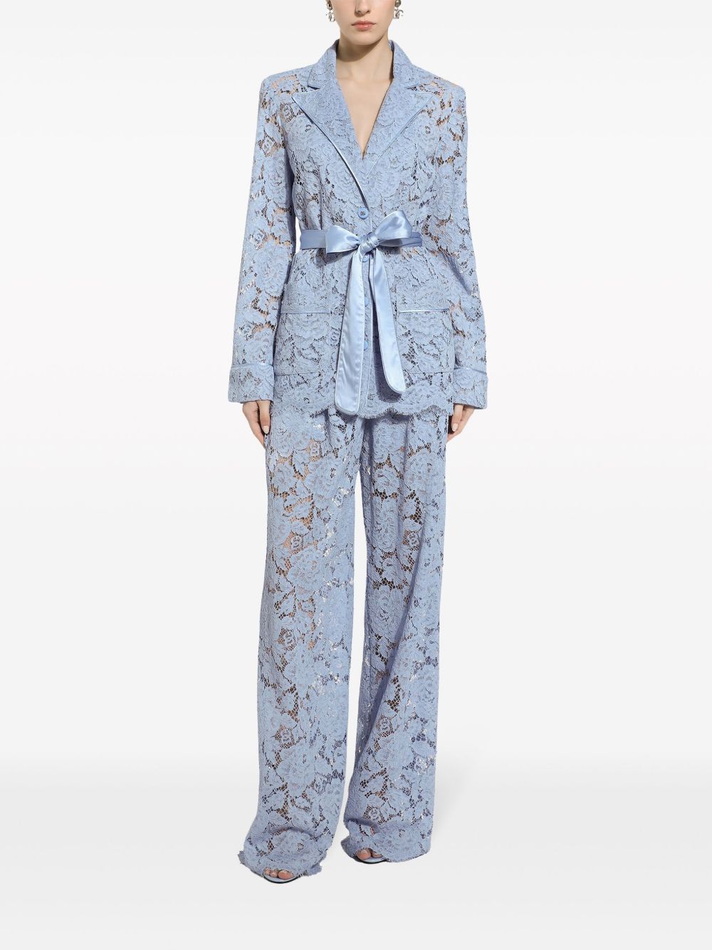 Dolce & Gabbana Jackets Clear Blue Viscose