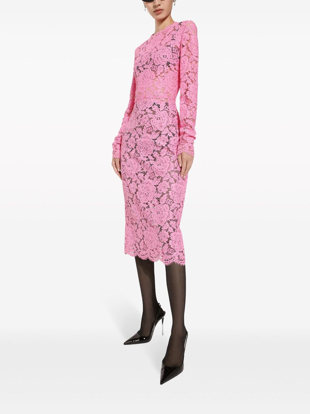 Dolce & Gabbana Dresses Pink Viscose