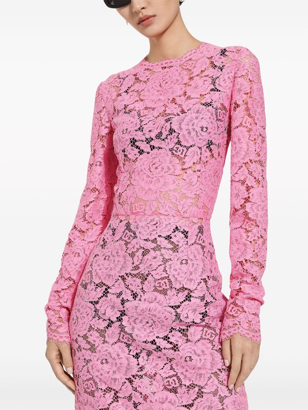 Dolce & Gabbana Dresses Pink Viscose
