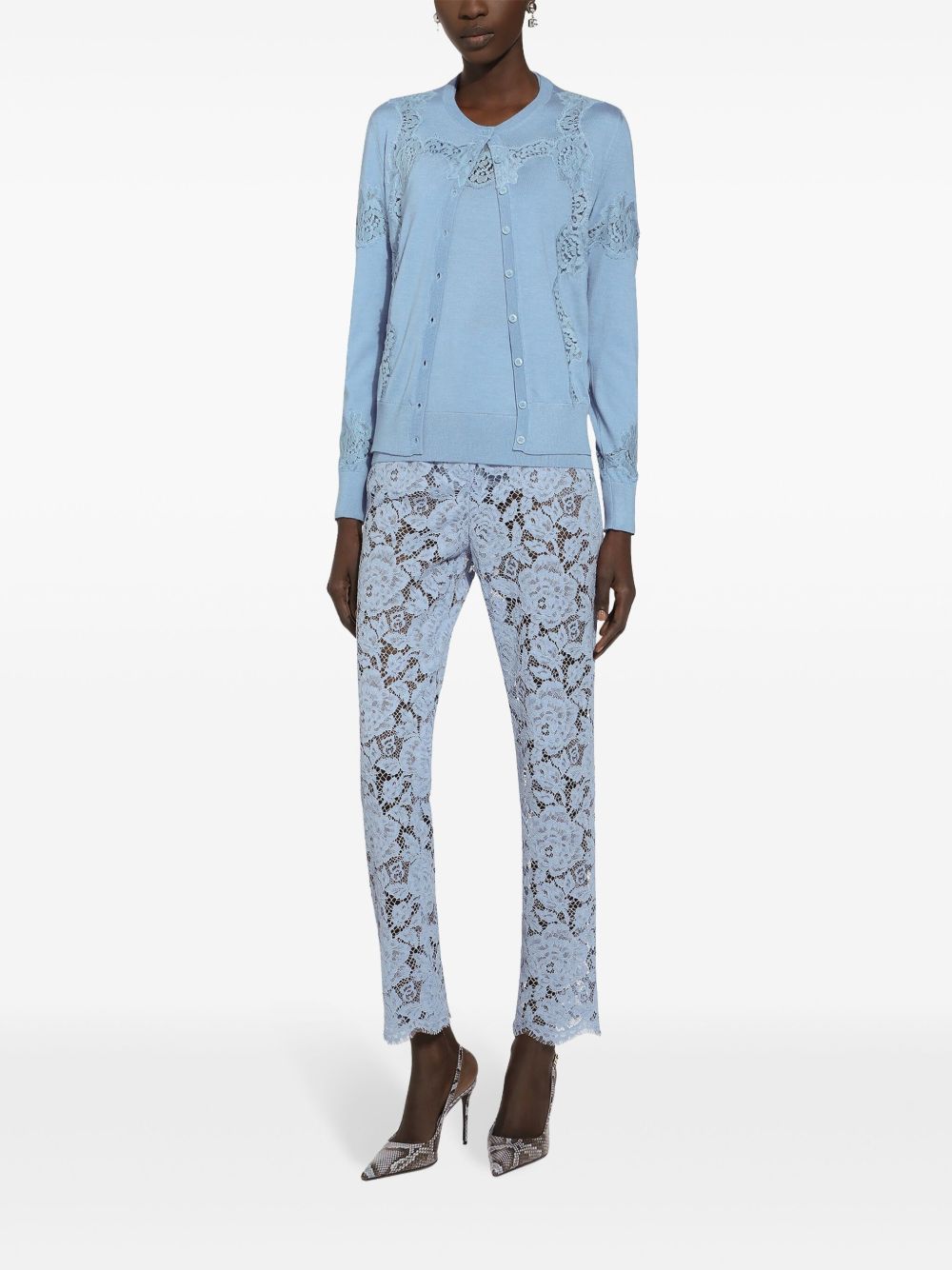 Dolce & Gabbana Trousers Clear Blue Outer: Viscose