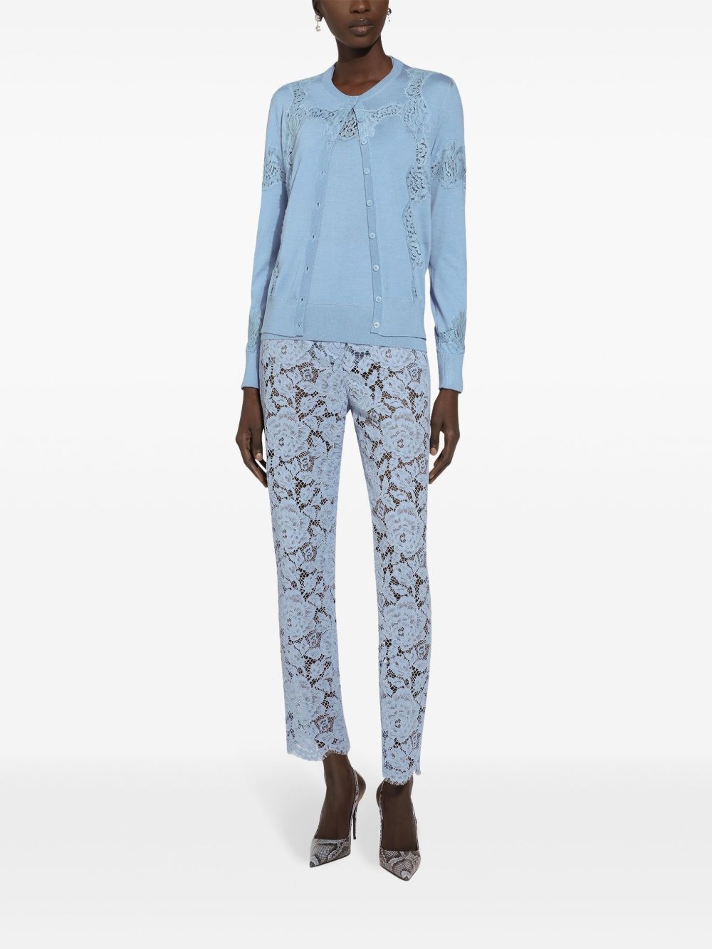 Dolce & Gabbana Trousers Clear Blue Outer: Viscose