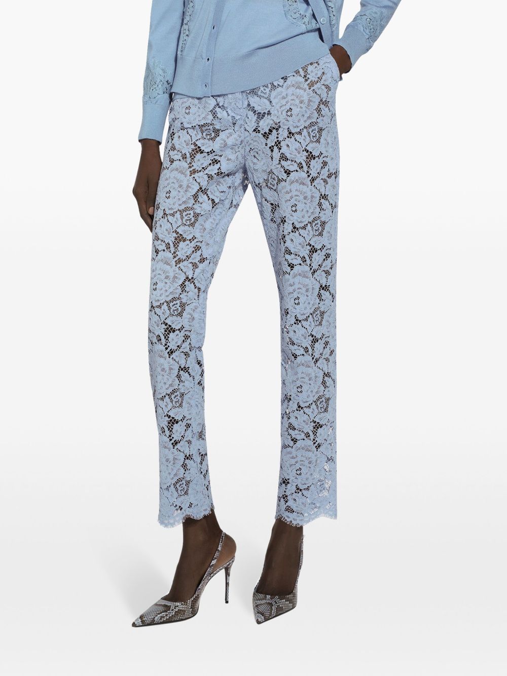 Dolce & Gabbana Trousers Clear Blue Outer: Viscose