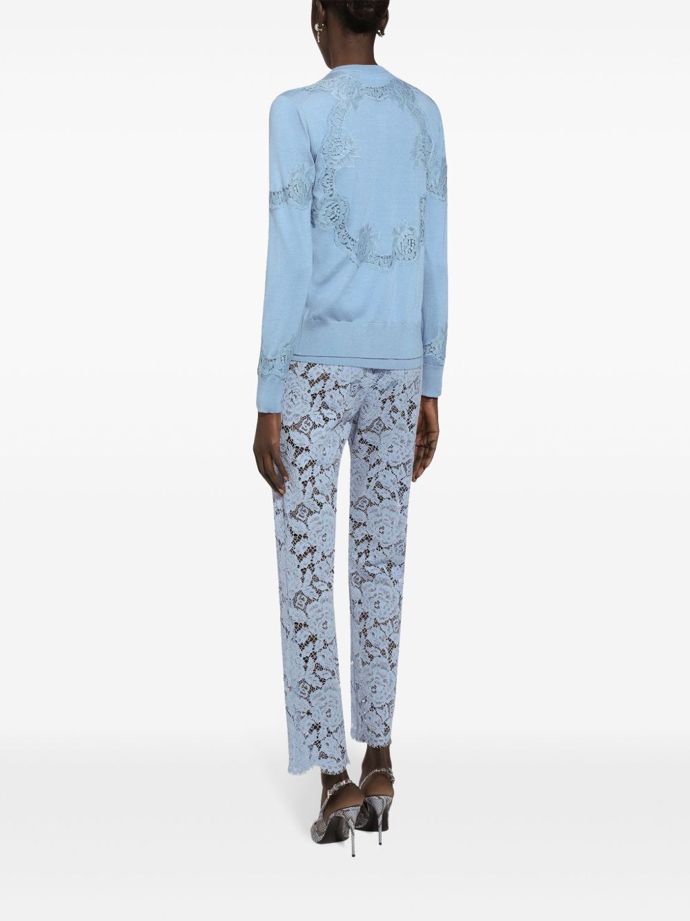 Dolce & Gabbana Trousers Clear Blue Outer: Viscose