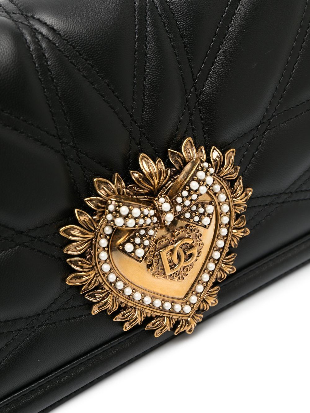 Dolce & Gabbana Bags Black Furs Skins->leather100.0 %