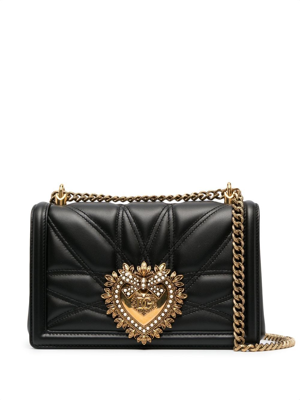 Dolce & Gabbana Bags Black Furs Skins->leather100.0 %