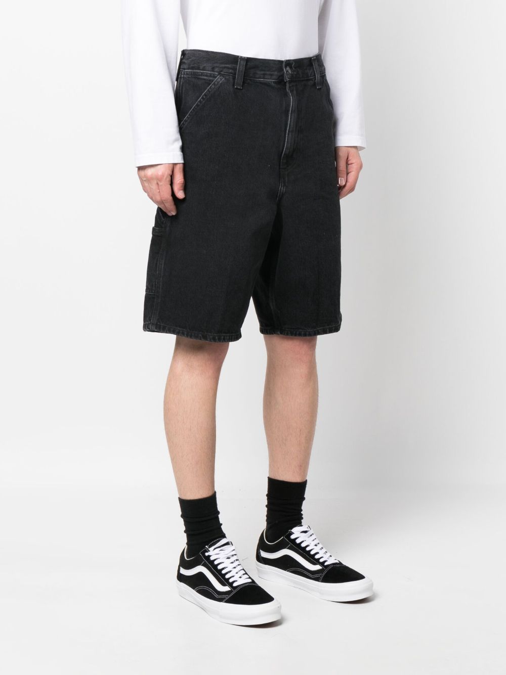 Carhartt Wip Main Shorts Black Outer: Cotton