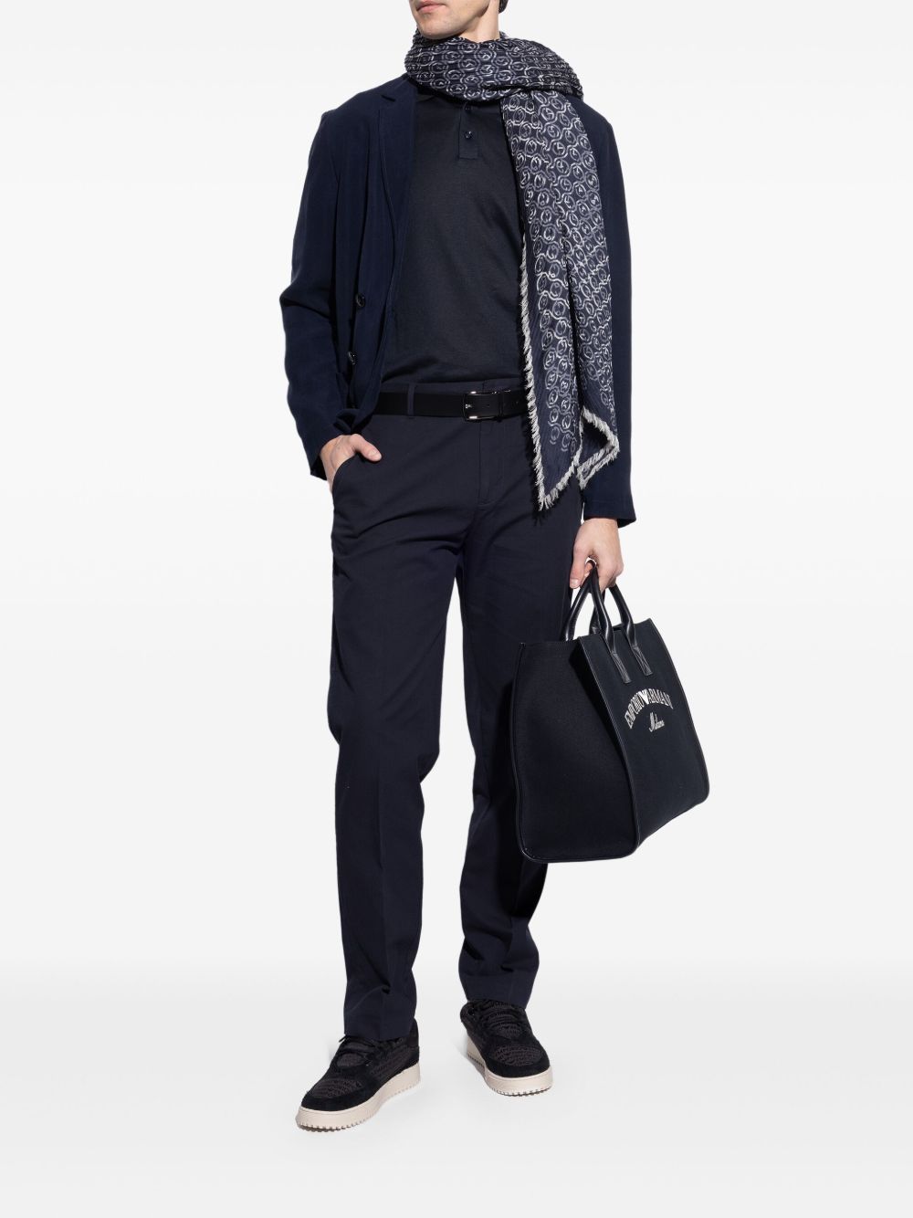 Emporio Armani Sneakers Nero Outer: Bovine Leather