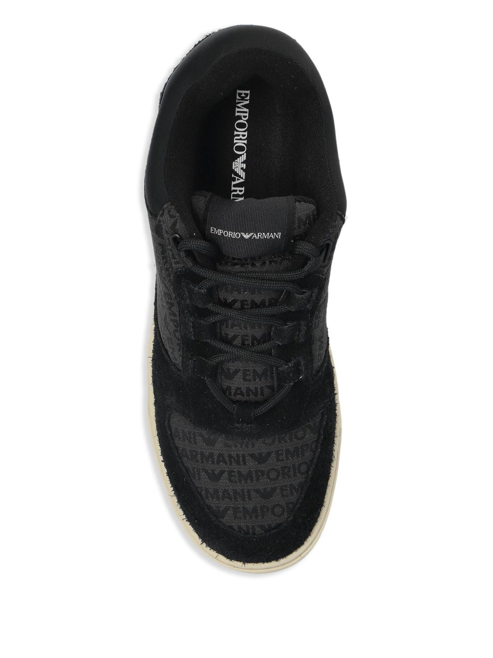 Emporio Armani Sneakers Nero Outer: Bovine Leather