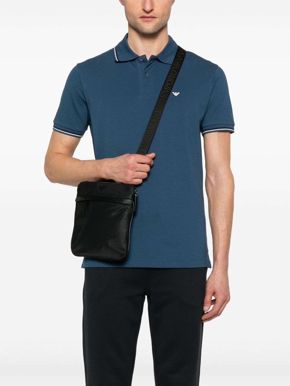 Emporio Armani Bags Nero Lining: Bonded Leather