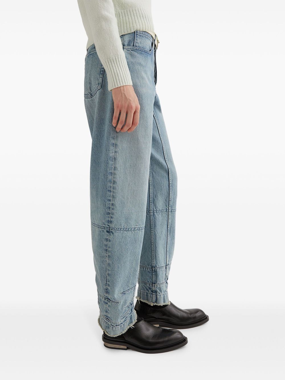 Jil Sander Jeans Clear Blue Cotton