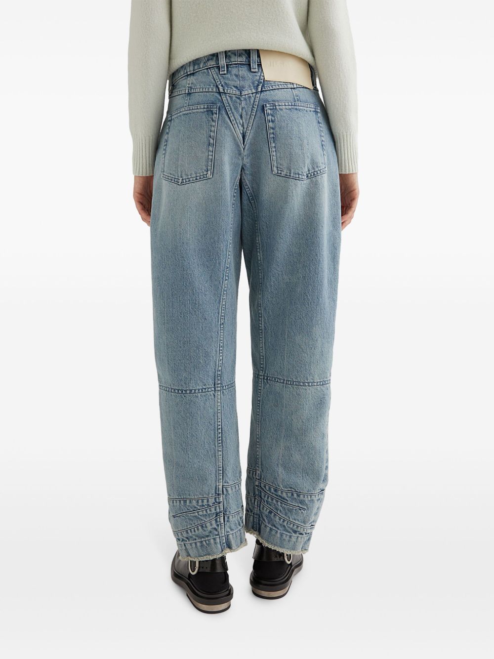 Jil Sander Jeans Clear Blue Cotton