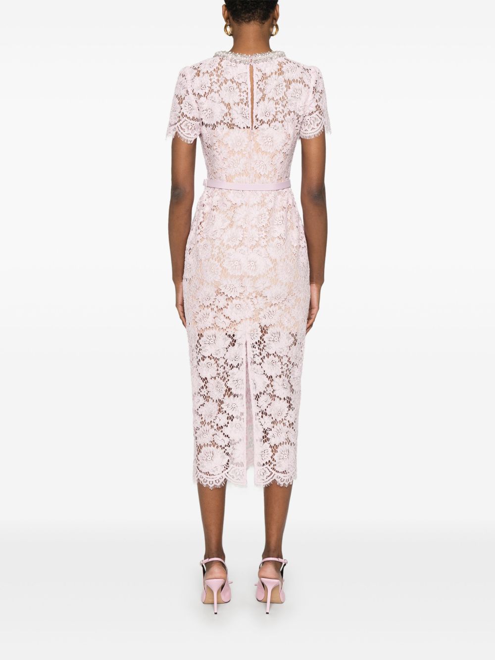 Self-Portrait Dresses Pink