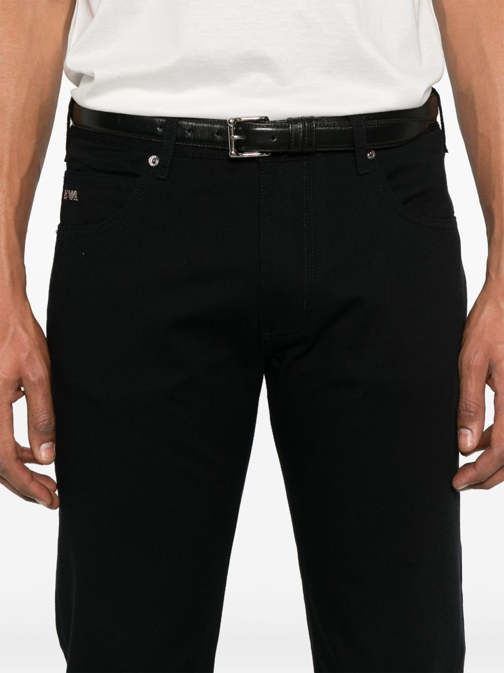 Emporio Armani Jeans Blu Cotton Elastane