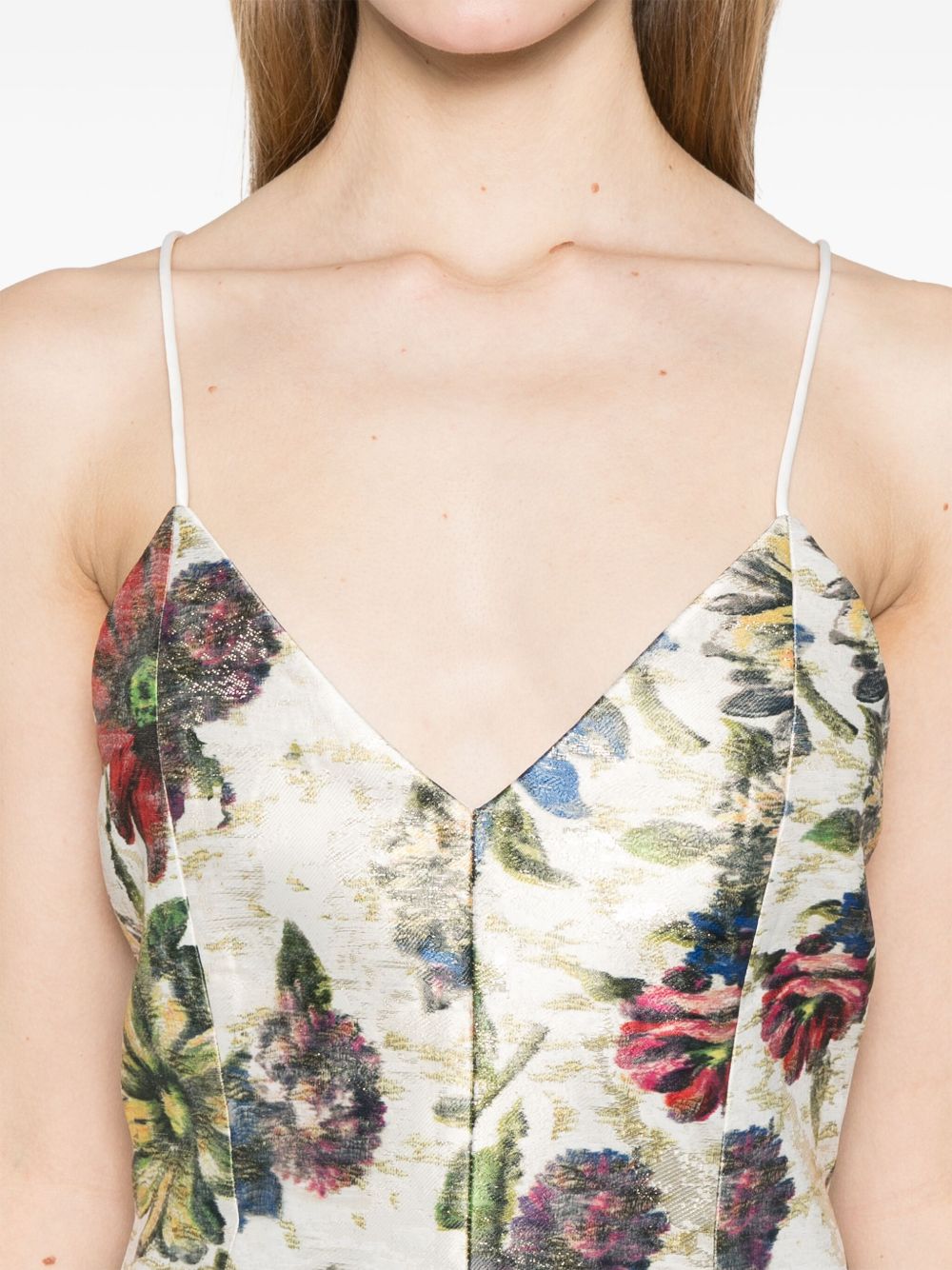 Alice + Olivia Dresses White Outer: Polyester